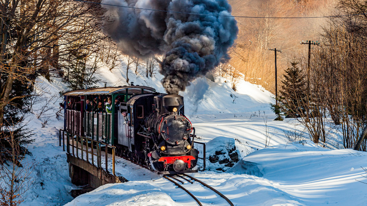The Bieszczady forest railway